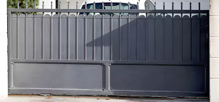 Metal Driveway Gate Installation Logan